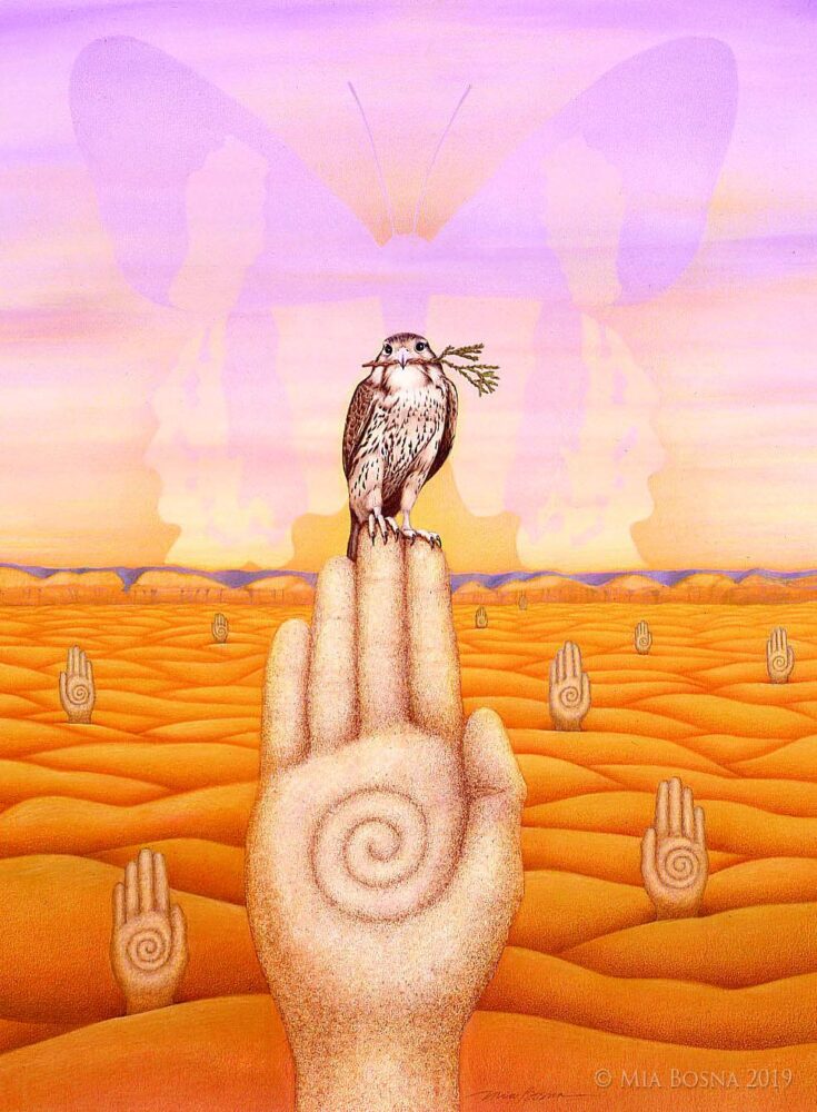 Shamanic Portrait Shamanic Painting