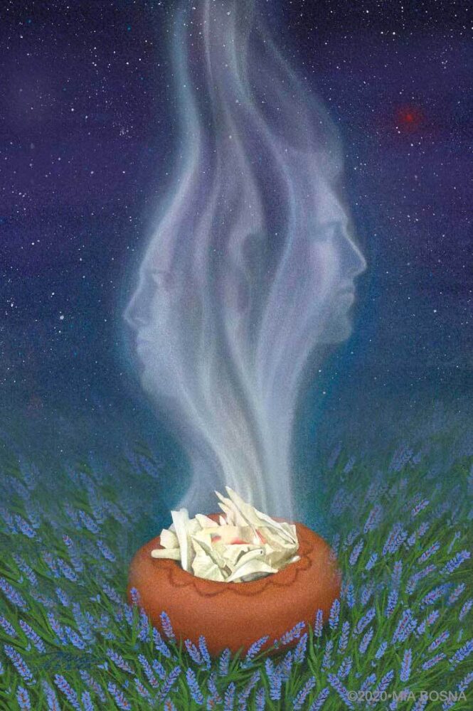 Gemini Print by Mia Bosna