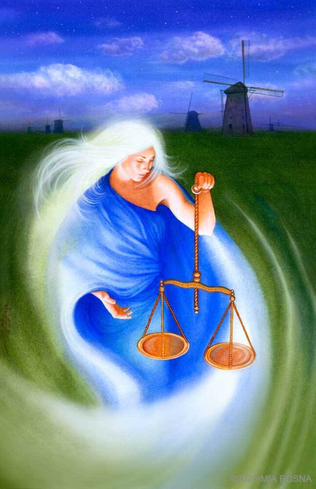 Libra Print by ia Bosna