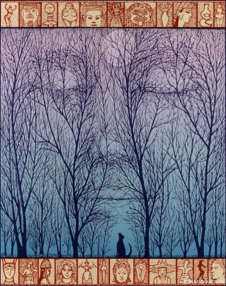 Mia Bosna - Shamanic Painting